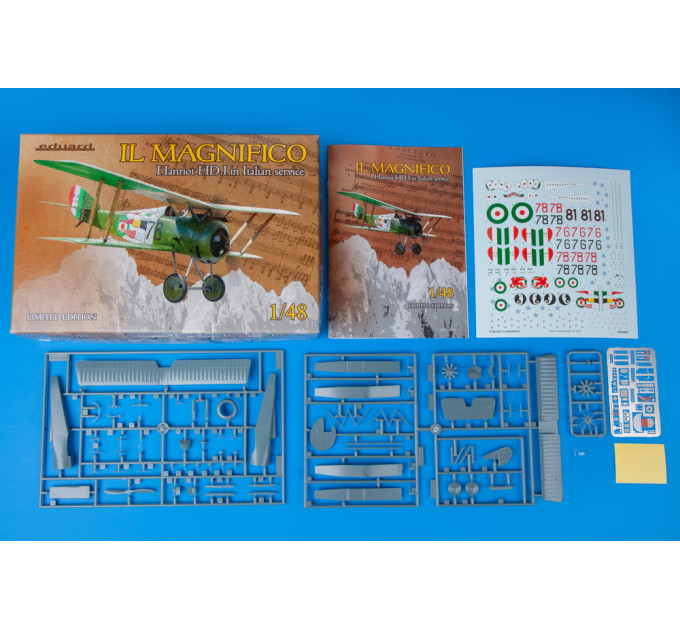 IL MAGNIFICO Hanriot HD. I в итальянских ВВС 1/48