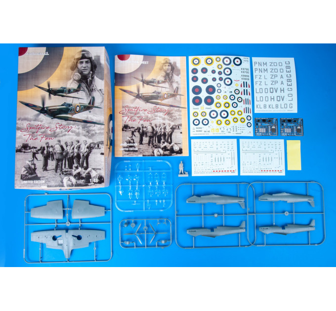 The Spitfire story 1/48 ДВІ МОДЕЛІ!