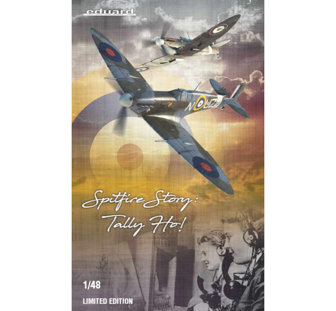 SPITFIRE STORY: Tally ho! 1/48 ДВІ МОДЕЛІ!