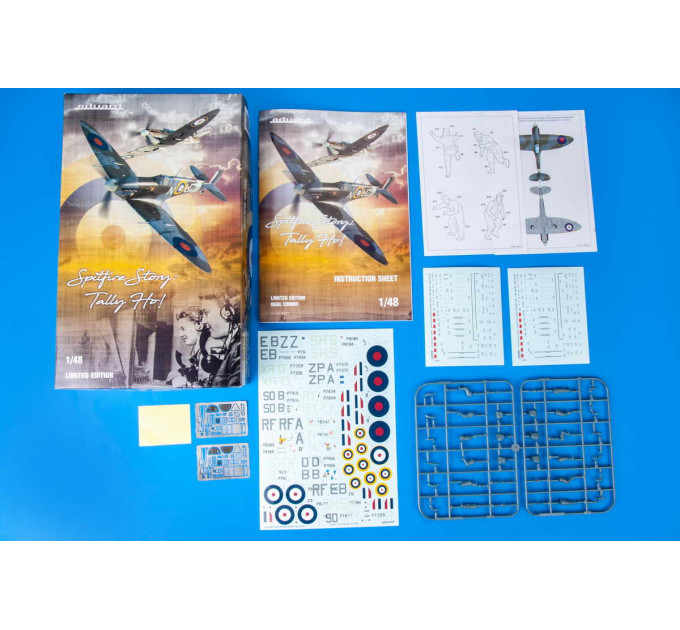 SPITFIRE STORY: Tally ho! 1/48 ДВІ МОДЕЛІ!