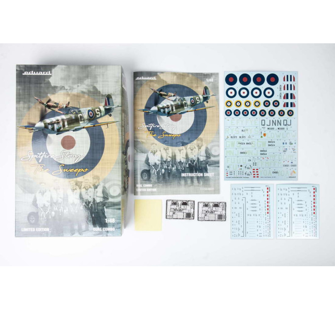 SPITFIRE STORY The Sweeps 1/48 ДВІ моделі