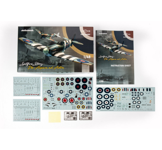 SPITFIRE STORY: Per Aspera ad Astra DUAL COMBO 1/48