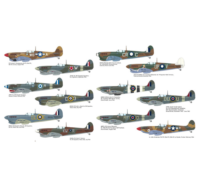SPITFIRE STORY: Per Aspera ad Astra DUAL COMBO 1/48