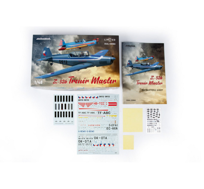 Z-326 Trenér Master ДВЕ МОДЕЛИ! 1/48