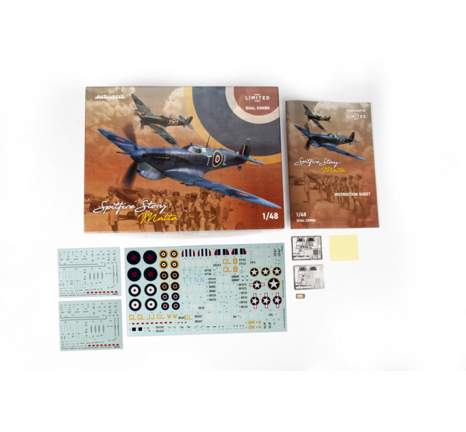 Spitfire Story: Malta ДВІ МОДЕЛІ! 1/48