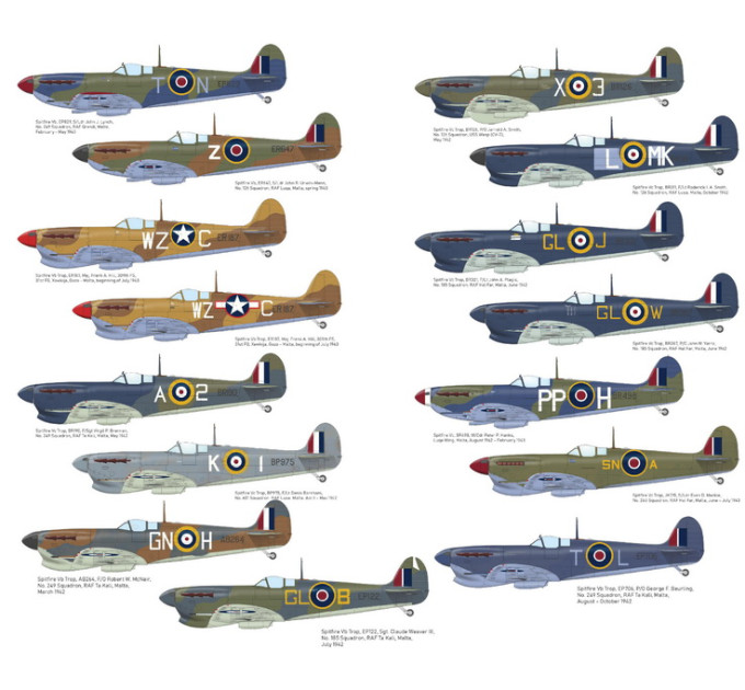 Spitfire Story: Malta ДВІ МОДЕЛІ! 1/48