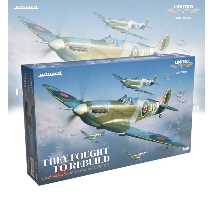 Збірна модель THEY FOUGHT TO REBUILD Дві моделі! 1/48 Eduard 11180