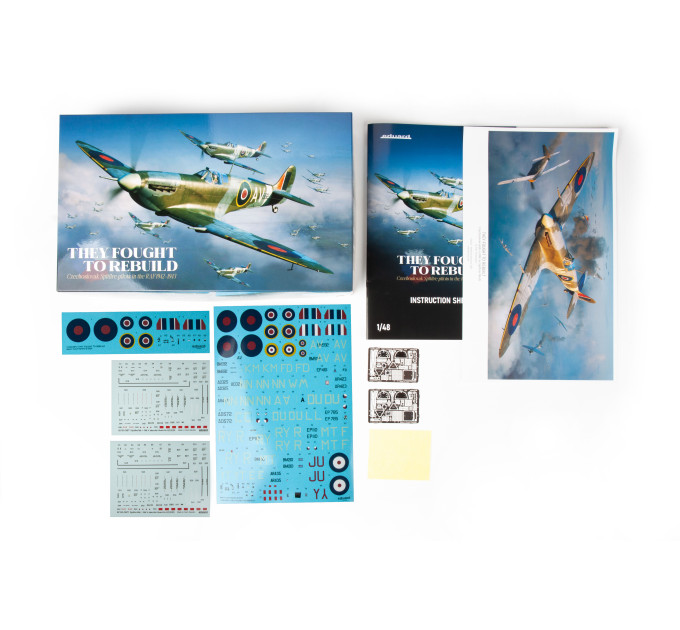Збірна модель THEY FOUGHT TO REBUILD Дві моделі! 1/48 Eduard 11180