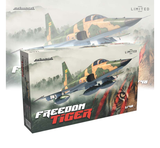 Збірна модель FREEDOM TIGER 1/48 Eduard 11182