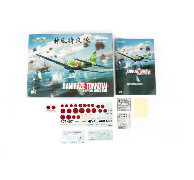 Збірна модель KAMIKAZE TOKKÔTAI IJN Special Attack Units 1/48 Eduard 11184