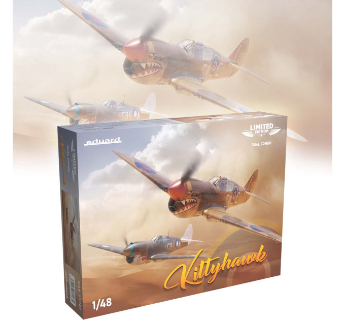Збірна модель KITTYHAWK Дві моделі! 1/48 Eduard 11187