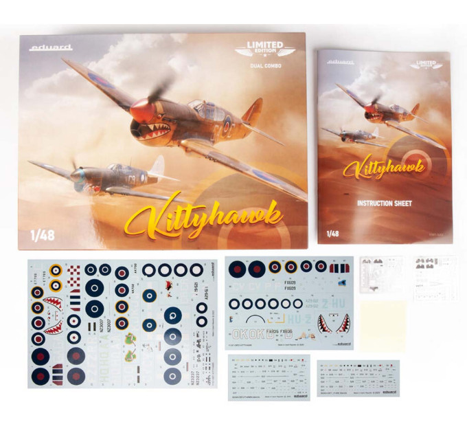 Збірна модель KITTYHAWK Дві моделі! 1/48 Eduard 11187