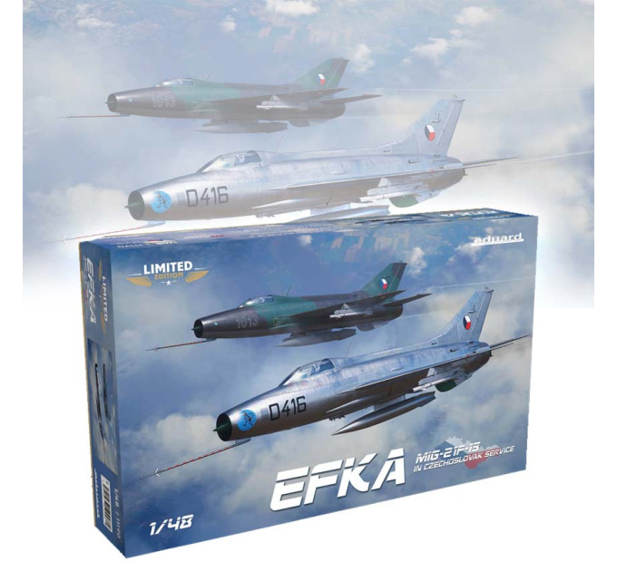 Збірна модель МіГ-21Ф-13 1/48 Eduard 11190