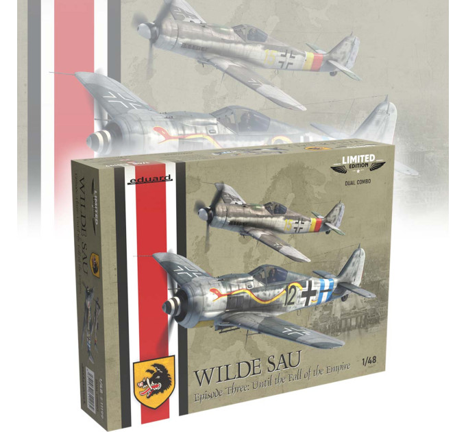 Збірна модель WILDE SAU Епізод третій: До падіння Імперії 1/48 Eduard 11199
