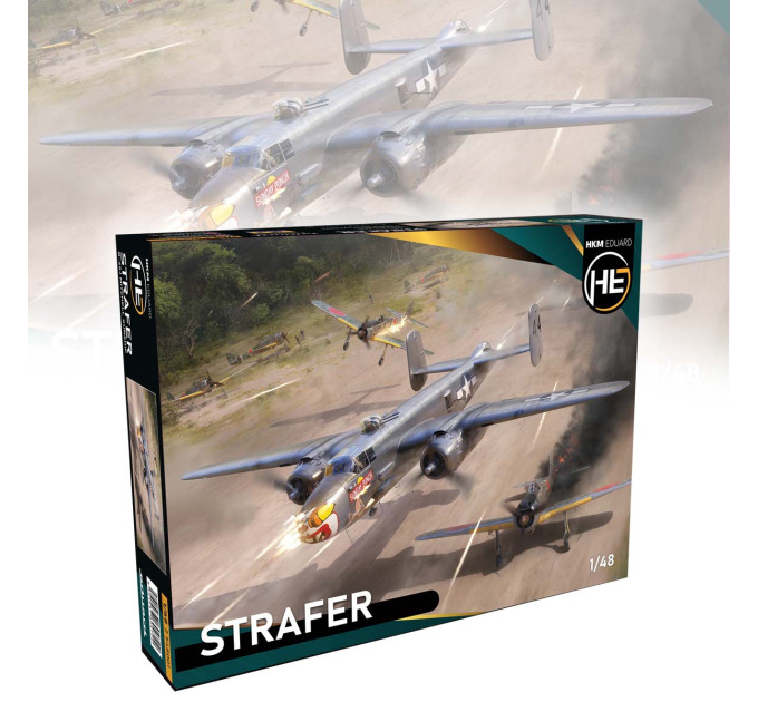 Збірна модель STRAFER / B-25J MITCHELL 1/48 Eduard 548001