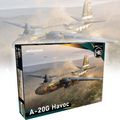 Збірна модель A-20G HAVOC 1/48 Eduard 548002 Збірна модель A-20G HAVOC 1/48 Eduard 548002