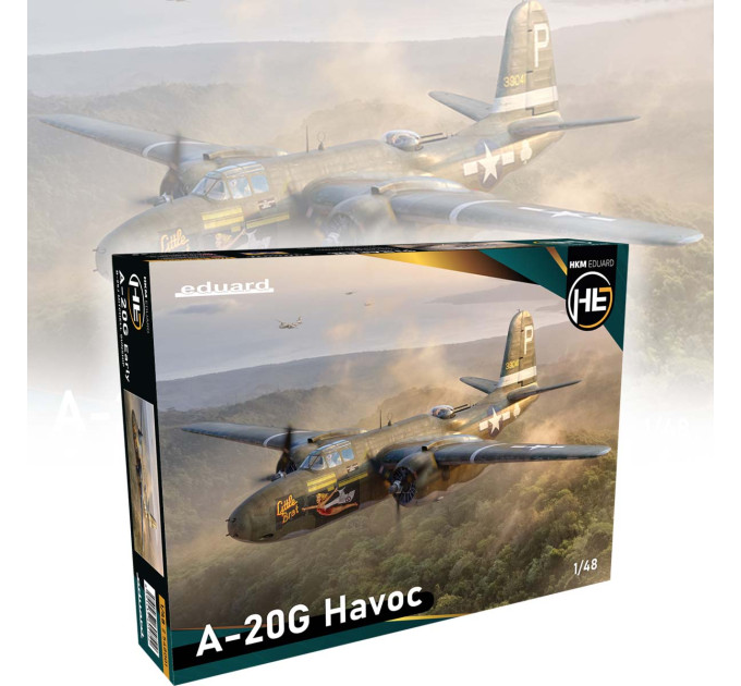 Збірна модель A-20G HAVOC 1/48 Eduard 548002 Збірна модель A-20G HAVOC 1/48 Eduard 548002