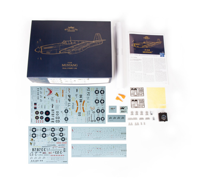 Збірна модель P-51B Mustang 1/48 Eduard R0019
