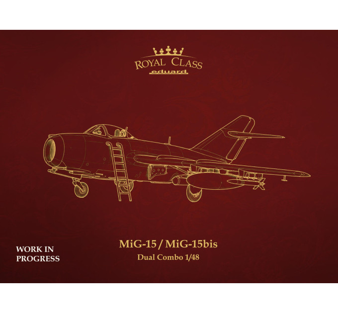 Збірна модель MiГ-15 ДВІ МОДЕЛІ! 1/48 Eduard R0026