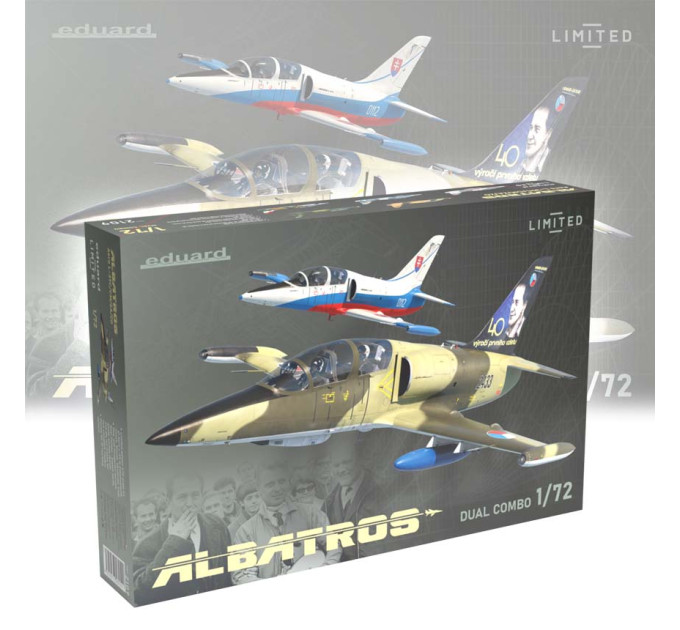 Збірна модель Albatros 1/72 Eduard 2109 ДВІ МОДЕЛІ!