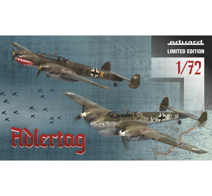 Збірна модель Eduard Adlertag 1/72 Limited edition 2132 