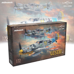 Збірна модель GUSTAV pt.1 DUAL COMBO 1/72 Eduard 2144