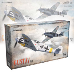 Збірна модель GUSTAV ч.2 1/72 Eduard 2145