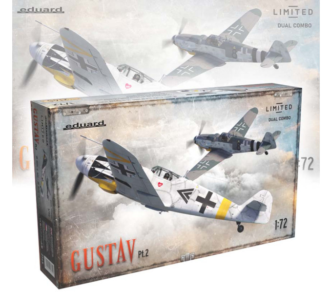 Збірна модель GUSTAV ч.2 1/72 Eduard 2145