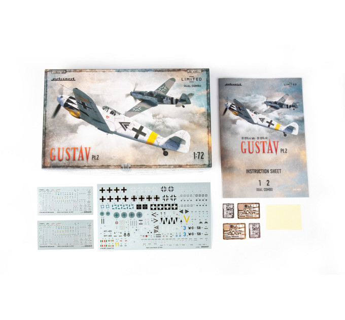 Збірна модель GUSTAV ч.2 1/72 Eduard 2145