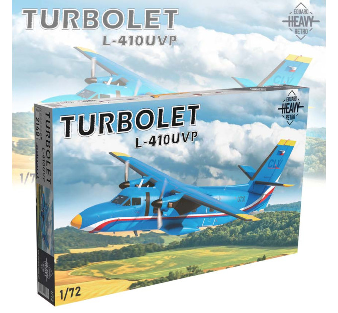Збірна модель L-410UVP TURBOLET 1/72 Eduard 2148