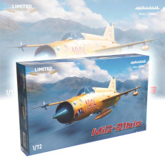 Збірна модель МіГ-21біс Дві моделі! 1/72 Eduard 2151