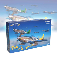 Збірна модель Tales of Iwojima Дві моделі! 1/72 Eduard 2152