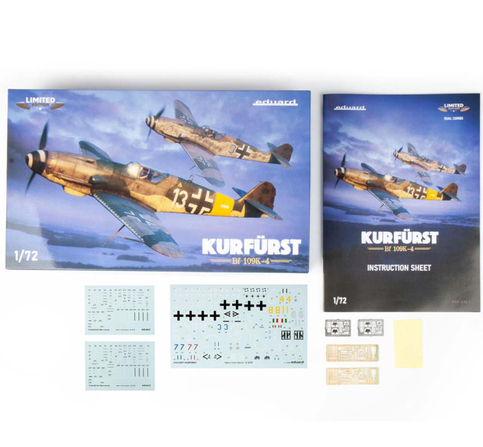 Збірна модель KURFÜRST ДВІ МОДЕЛІ! 1/72 Eduard 2155