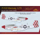 Збірна модель P-51D Mustang 1/72 Eduard R0021