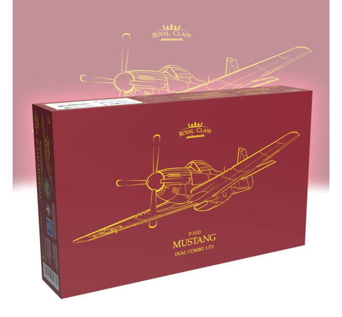 Збірна модель P-51D Mustang 1/72 Eduard R0021