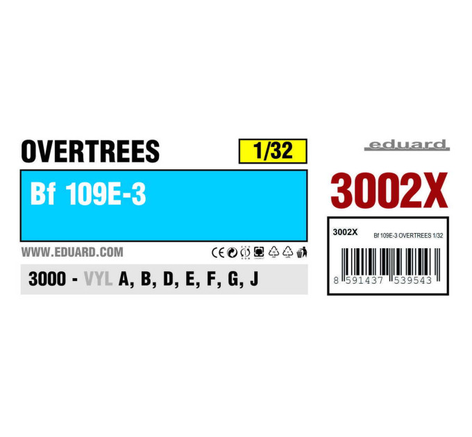 Bf 109E-3 OVERTREES 1/32