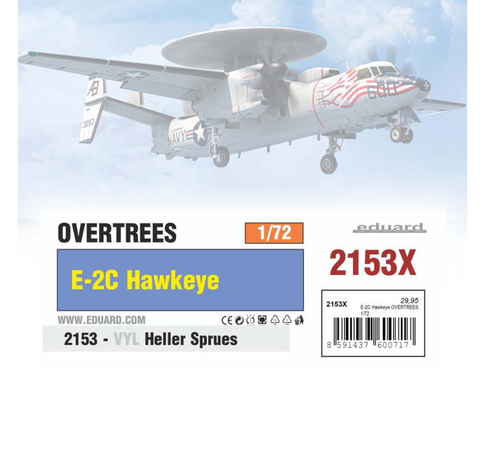 Збірна модель E-2C Hawkeye 1/72 Eduard 2153X