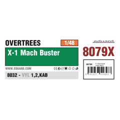 Збірна модель X-1 Mach Buster 1/48 Eduard 8079X