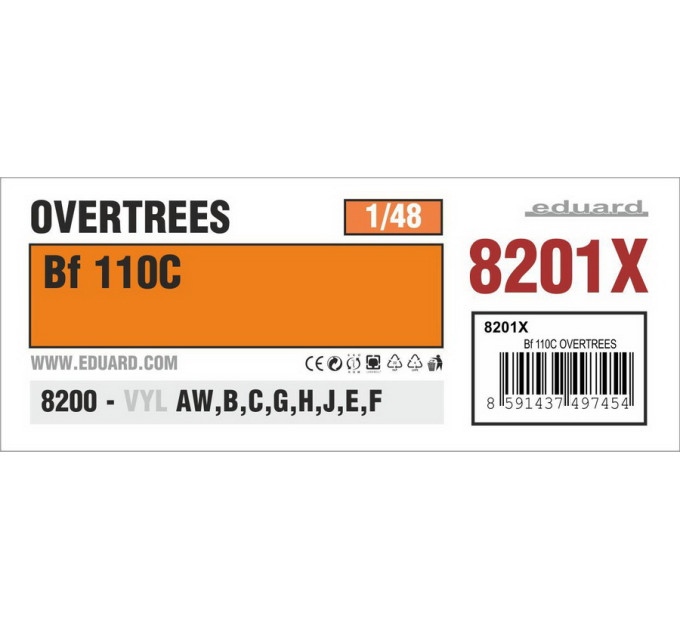 Bf 110C OVERTREES 1/48