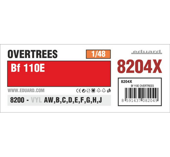 Bf 110E OVERTREES 1/48
