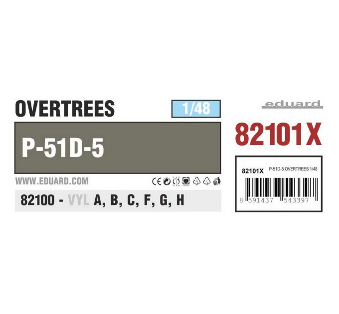 P-51D-5 OVERTREES 1/48