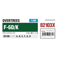 F-6D/K OVERTREES 1/48