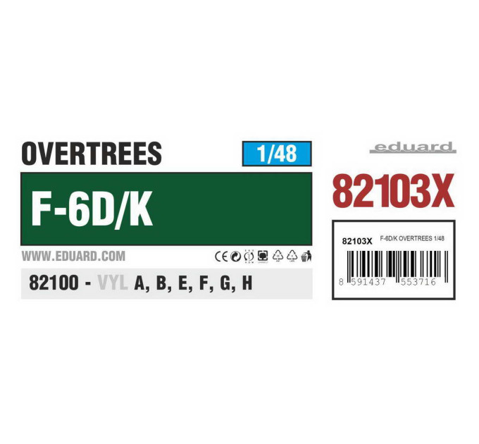 F-6D/K OVERTREES 1/48