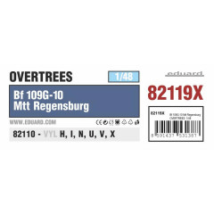 Bf 109G-10 Mtt Regensburg OVERTREES 1/48
