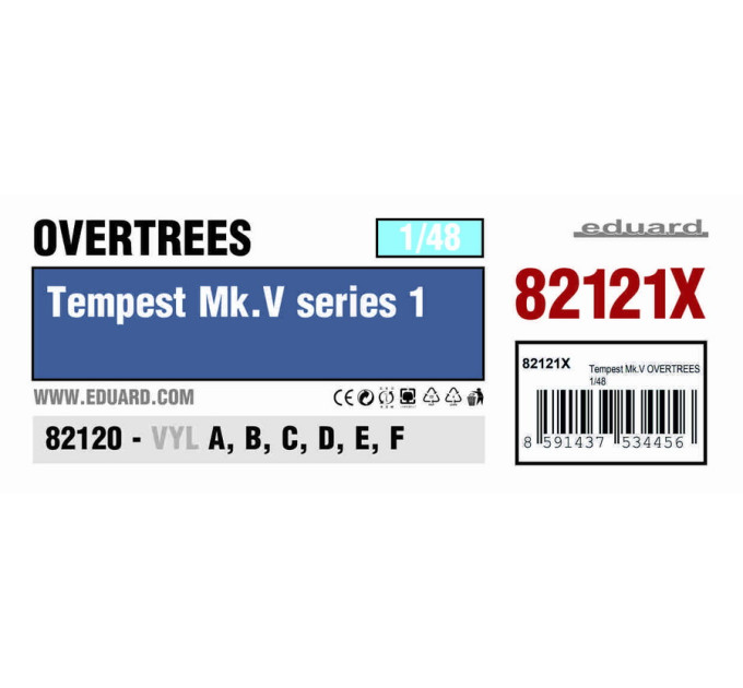 Tempest Mk.V series 1 OVERTREES 1/48