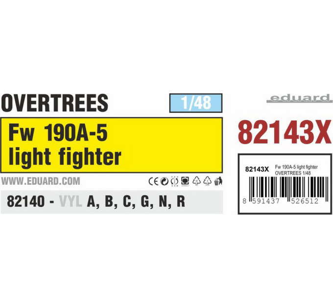 Fw 190A-5 легкий винищувач OVERTREES 1/48