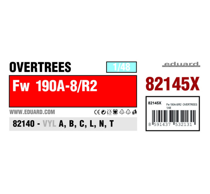Fw 190A-8/R2 OVERTREES 1/48