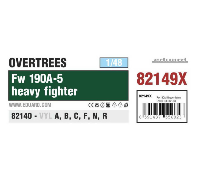 Fw 190A-5 важкий винищувач OVERTREES 1/48