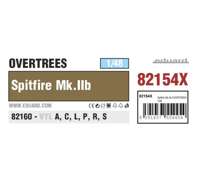 Spitfire Mk. IIb OVERTREES 1/48