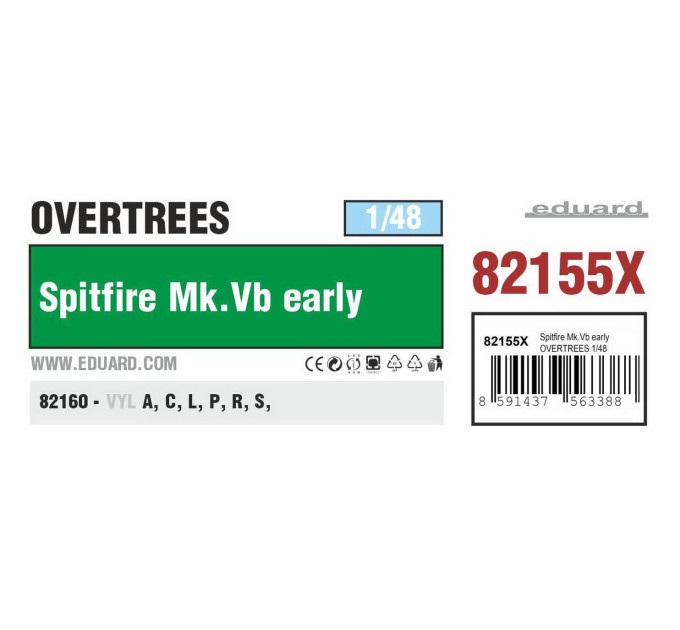 Spitfire Mk. Vb early OVERTREES 1/48